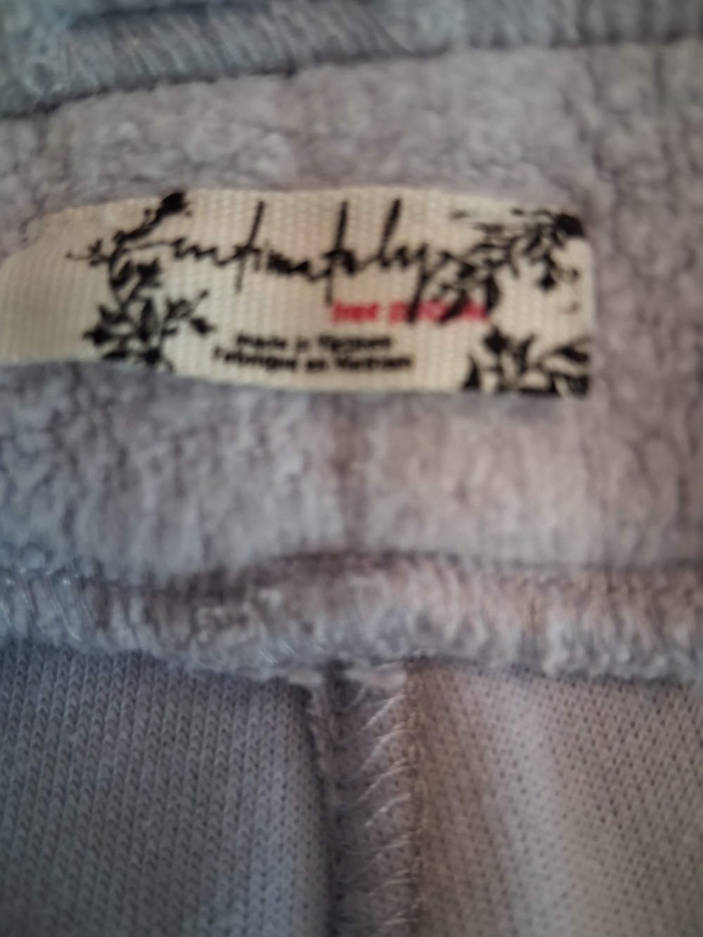 Free People Intimately Day Off Fleece Joggers Iceland Blue Size L NWOT - Picture 7 of 12